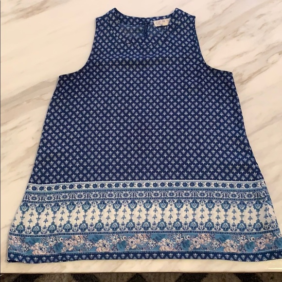 Pink Rose sleeveless top - Picture 1 of 3